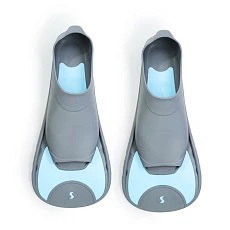 Ласты для бассейна Salvas F5 Fin, BA19144QSSTS,TPR и Technoflex, р.44-45, cеро-голубой