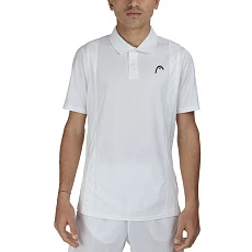 Поло мужское HEAD Club 25 Tech Polo Shirt M 811715-WH-2XL, р.2XL, полиэстер, белый