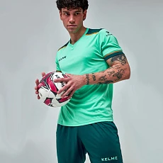 Форма футб. взросл. KELME, 8351ZB1158-328-M, р.M, 100% полиэстер, мятно-т.зеленый