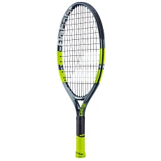 Ракетка б/т дет. BABOLAT Carlitos Jr  21 Gr000, 140522, для 5-7лет, алюм, со струн, серо-салатовый