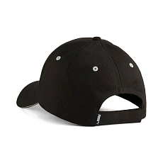 Бейсболка PUMA Squad BB Cap 02547501, 100% хлопок, черно-белый