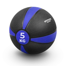 Медбол резиновый BRONZE GYM, 5 кг