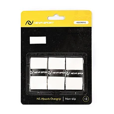 Овергрип NEVA SPORT, UOA2-101, упак. по 3 шт, 0.6 мм, 110см, белый