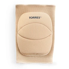 Наколенники спортивные TORRES Classic, бежевый,р.L, PRL11016L-04, нейлон, ПУ