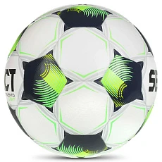 Мяч футб. SELECT Talento DB Light V26, 0773871014 р.3, 290-310г, 32п, ПУ, гибрид.сш, бело-черно-зел