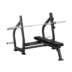 Скамья олимпийская для жима горизонтальная BRONZE GYM RAVE RE55