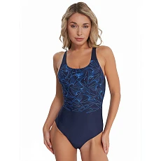 Купальник SPEEDO Hyperboom Splice Muscleback, 8-1347018661, р.30 (рос.42), темно-синий