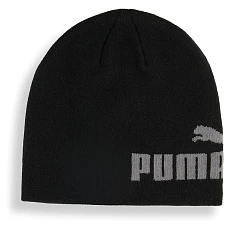 Шапка PUMA ESS Mid Crown Cuffless Beanie, 02641101, 100% акрил, черный