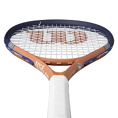 Ракетка б/т Wilson Roland Garros Elite Gr1, WR193210U1, алюминий, со струнами, оранжево-синий