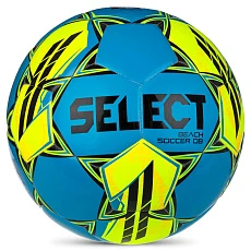 Мяч для пляж. футб. SELECT Beach Soccer DB V23, 0995160225, р.5, 28п, ТПУ, гибрид.сш, сине-желтый