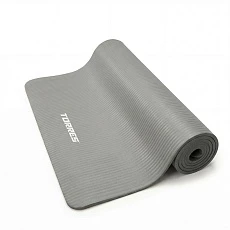 Коврик для йоги TORRES SOFT, YL10112, NBR(синт.каучук), толщина 1,2 см, серый