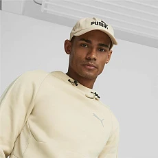 Бейсболка спорт. PUMA 02435702, 100% хлопок, бежевый