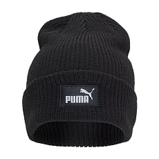 Шапка PUMA ESS High Crown Beanie, 02641001, 100% акрил, черный