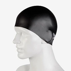 Шапочка для плавания SPEEDO Flat Silicone Cap, 8-709910001-0001, силикон