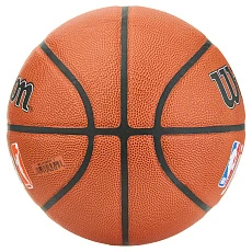 Мяч баск. WILSON JR.NBA Fam Logo Indoor Outdoor, WZ2009801XB7, р.7 композит, бутил. кам., коричневый