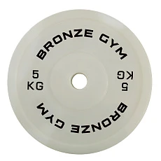 Диск олимпийский BRONZE GYM тренировочный 5 кг