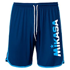 СЦ*Шорты для пляж. вол. муж. MIKASA MT5020-VV13-S, р.S, 100% полиэстер, темно-синий