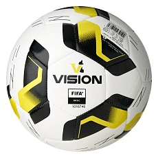 Мяч футб. VISION Striker FIFA, F325035, р.5, 32 пан.,гл.TPU,2подкл. слой, маш.сш., бело-черно-желтый
