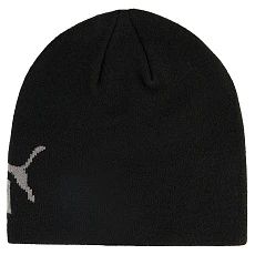 Шапка PUMA ESS Mid Crown Cuffless Beanie, 02641101, 100% акрил, черный