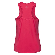Майка жен. HEAD Easy Court Tank Top 814560-MA-M, р.M, 100% полиэстер, розовая