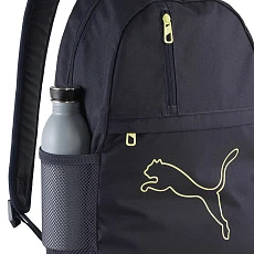 Рюкзак спорт. PUMA Plus Backpack, 09118008, полиэстер, черный