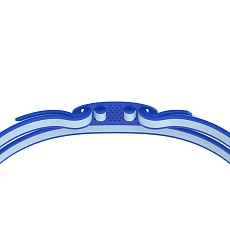 Очки для плав. SPEEDO Vanquisher 3.0 Mirrored, 8-00473417931, WA Appr.ЗЕРКАЛЬНЫЕ линзы, голубая опр.