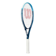 Ракетка б/т Wilson Ultra Power 105 Gr3, WR147010U3, для любит, графит, со струнами, темносин-бел