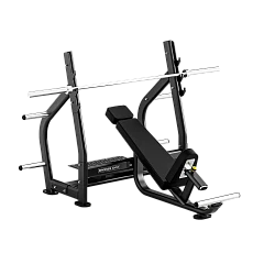Скамья олимпийская для жима наклонная BRONZE GYM RAVE RE56