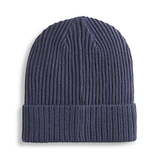 Шапка PUMA Ribbed Classic Cuff Beanie, 02403810, 100% акрил, темно-синий