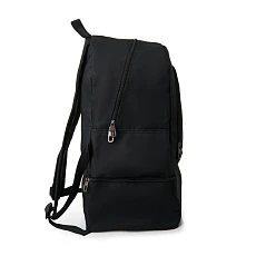 Рюкзак спорт. +ADRENALINA Reed, 4307-049, полиэстер, с отсеком для обуви, черный