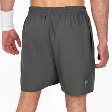 Шорты тренир. муж. HEAD Club Shorts M 811379-AN-2XL, р.2XL, 100% полиэстер, серый