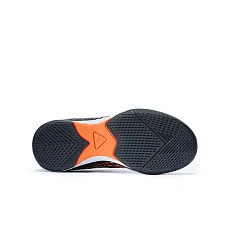 Бутсы зальные TORRES FLEX KID детские, TS134233-124-28, р.28, резина,ПУ,текстиль, чёрно-оранжевый