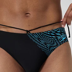 Плавки SPEEDO ECO Medley Logo 7cm brief 8-0973916553, р.38 (рос.54), плиамид, эласт, полиэс, чер-син