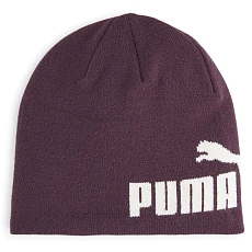 Шапка PUMA ESS Cuffless Beanie, 02563606, акрил, полиамид, эластан, бордовый