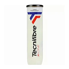 Мяч теннисный Tecnifibre X-One 4B, 60XONE364, уп.4шт, одобр. ITF, войлок, нат.резина,желтый