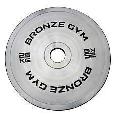 Диск олимпийский BRONZE GYM стальной 25 кг