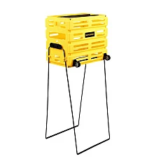 Корзина для теннисных мячей NEVA SPORT, UEA1_Y, на 75 мячей, пластик, желтый