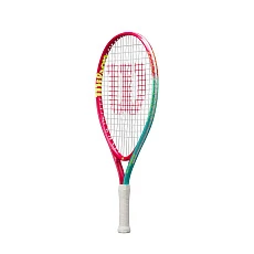 Ракетка б/т дет. Wilson Intrigue Jr 21, WR180510U, для дет.5-6лет, алюминий,со струн.,розово-бирюзов