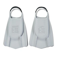 Ласты для бассейна профессиональные TORRES F03, SWF032404GR, р.EU 44-45 (XL), серо-черный