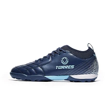 Бутсы футб.(многошиповки) TORRES BOLA-J подр. TS2342310-372-36,р.36,с носком,резина,ПУ,текст.,синий