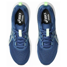 Кроссовки бег. ASICS Gel-Contend 9 1011B881 407, р.7 (рос.39),кожзам,текстиль,резина, темно-синий