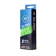 Шнурки для коньков Blue Sports XL-PRO, 902920-L-249, полиэстер, 249 см, лайм
