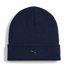Шапка PUMA Metal Cat Beanie, 02640402, акрил, полипропилен, темно-синий