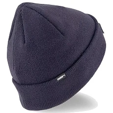 Шапка PUMA Classic Cuff Beanie, 02343406, темно-синий