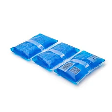 Многоразовый трех-секционный гелевый пакет для нагрева/охлаждения DISPO GEL, 351424, р.11*21 см