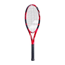 Ракетка б/т BABOLAT Evoke Team Gr2, 121269, для любит., графит,со струнами, красно-черный