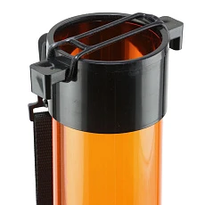 Тубус для сбора мячей BULLPADEL 458541, пластик, оранжево-черный