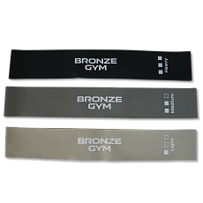 Комплект мини-лент BRONZE GYM, 3 шт.