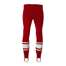 Рейтузы хок. TORRES Sport Team, HR1109-02-172, размер 46, рост 172, полиэстер, красно-белый