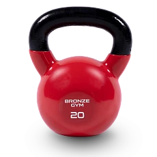 Гиря BRONZE GYM в виниловой оболочке 20 кг